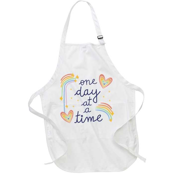 One Day At A Time Rainbow Apron