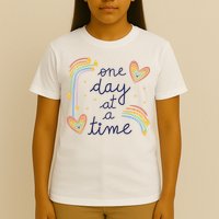 One Day At A Time Rainbow T-Shirt