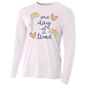 One Day At A Time Rainbow Cooling Performance Long Sleeve Crew