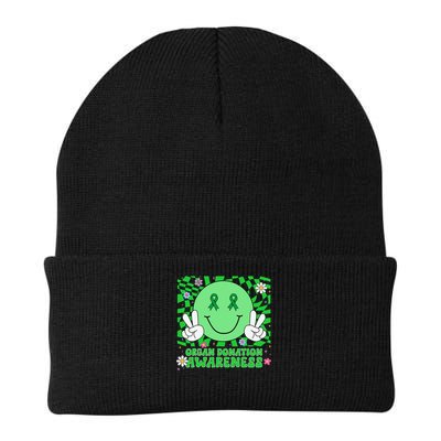 Organ Donation Awareness Smile Face Organ Donor Beanie