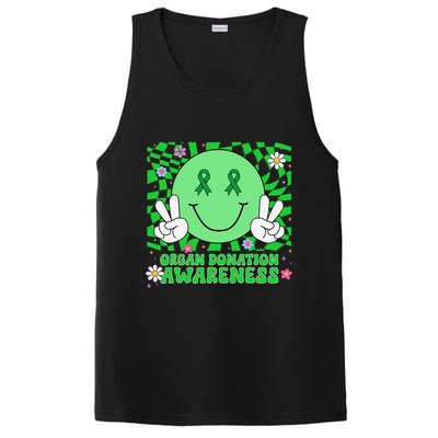 Organ Donation Awareness Smile Face Organ Donor PosiCharge Competitor Tank