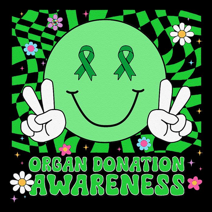 Organ Donation Awareness Smile Face Organ Donor Toddler T-Shirt