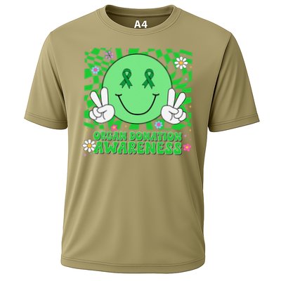 Organ Donation Awareness Smile Face Organ Donor Performance Shirt