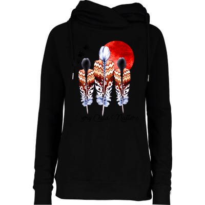 Orange Day Awareness For Indigenous Education Teachers Womens Funnel Neck Pullover Hood
