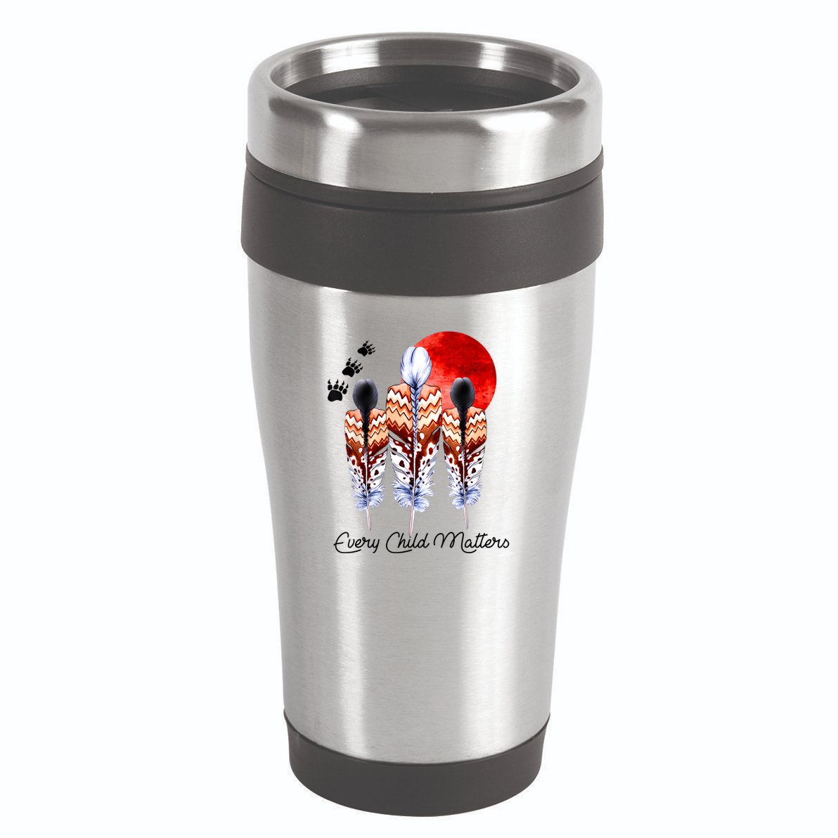 Orange Day Awareness For Indigenous Education Teachers 16oz Travel Tumbler