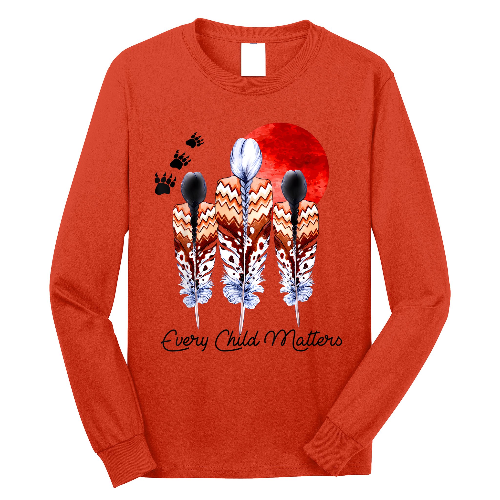 Orange Day Awareness For Indigenous Education Teachers Long Sleeve Shirt