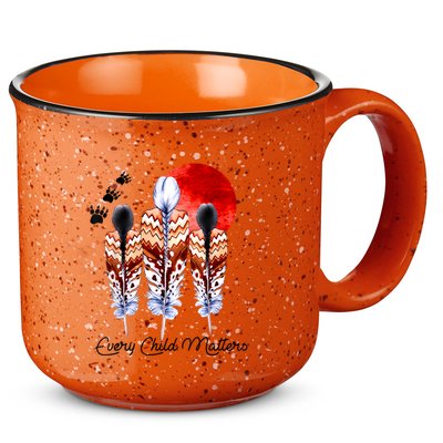 Orange Day Awareness For Indigenous Education Teachers 15oz Campfire Ceramic Mug