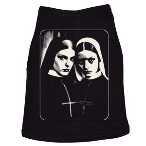 Occult Dark Art Unholy Nun Gothic Doggie Tank