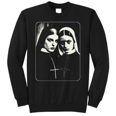 Occult Dark Art Unholy Nun Gothic Sweatshirt