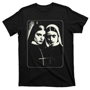 Occult Dark Art Unholy Nun Gothic T-Shirt