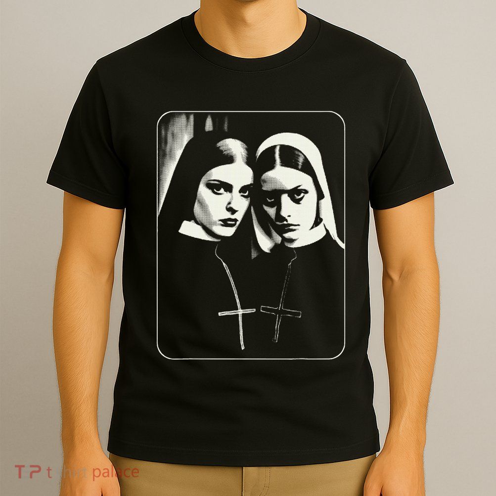 Occult Dark Art Unholy Nun Gothic T-Shirt