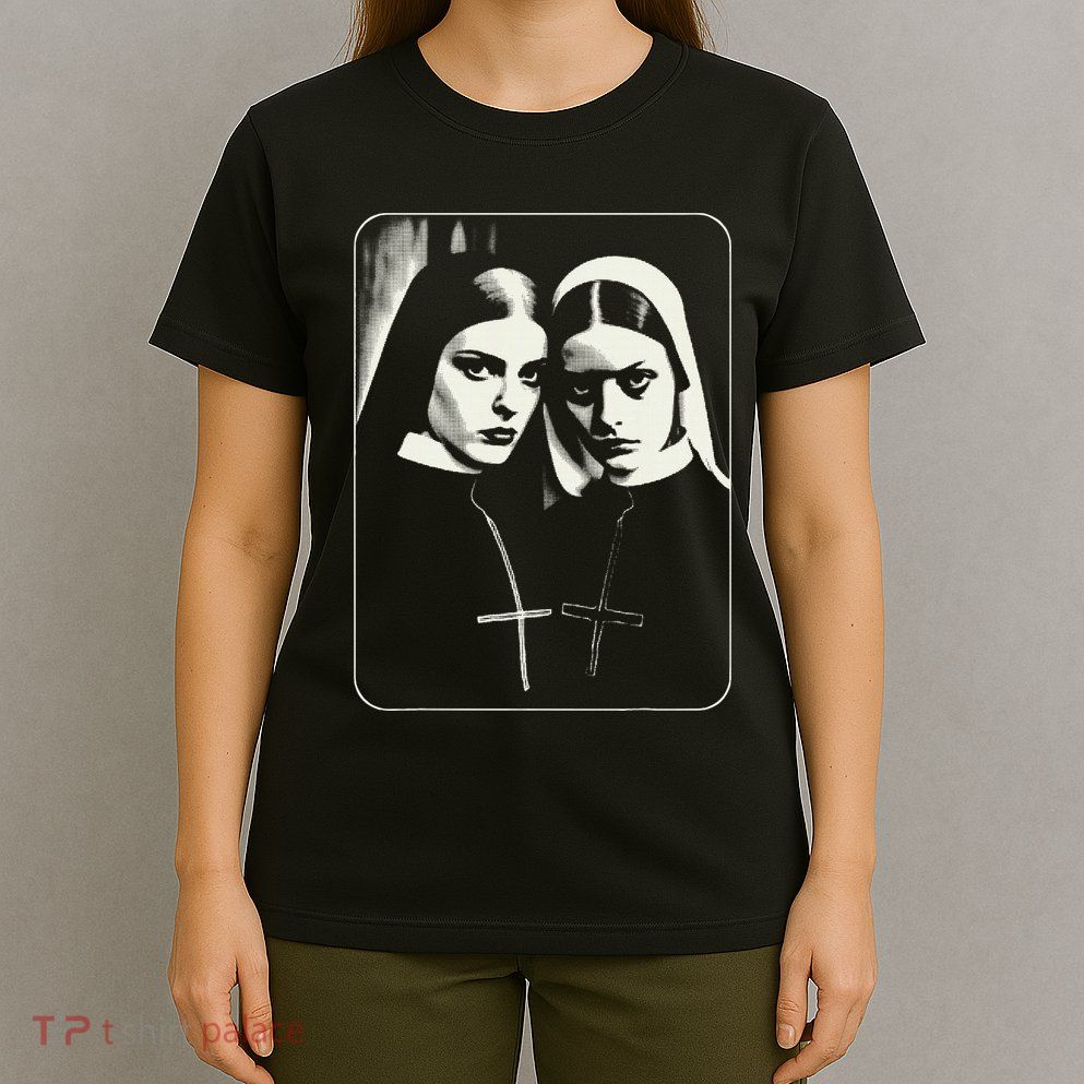 Occult Dark Art Unholy Nun Gothic T-Shirt