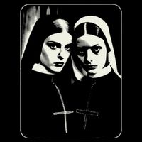 Occult Dark Art Unholy Nun Gothic Tall Sweatshirt