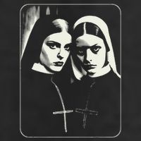 Occult Dark Art Unholy Nun Gothic 25L Jumbo Tote