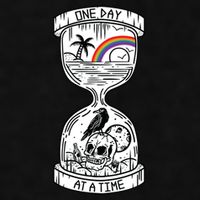 One Day At A Time Aa Na Recovery Sober Alcoholics Anonymous Meaningful Gift Ladies PosiCharge Tri-Blend Wicking Tank