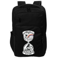One Day At A Time Aa Na Recovery Sober Alcoholics Anonymous Meaningful Gift Impact Tech Backpack