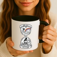 One Day At A Time Aa Na Recovery Sober Alcoholics Anonymous Meaningful Gift Mug