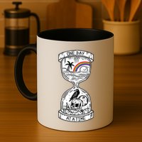One Day At A Time Aa Na Recovery Sober Alcoholics Anonymous Meaningful Gift Mug