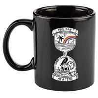 One Day At A Time Aa Na Recovery Sober Alcoholics Anonymous Meaningful Gift 11oz C Handle Ceramic Mug
