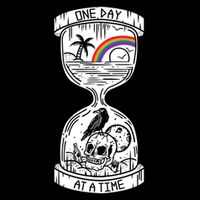 One Day At A Time Aa Na Recovery Sober Alcoholics Anonymous Meaningful Gift Drawstring Bag