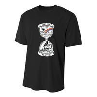 One Day At A Time Aa Na Recovery Sober Alcoholics Anonymous Meaningful Gift Youth Performance Sprint T-Shirt