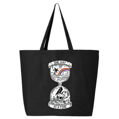 One Day At A Time Aa Na Recovery Sober Alcoholics Anonymous Meaningful Gift 25L Jumbo Tote