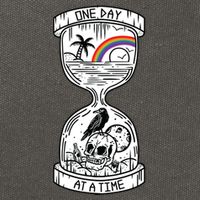 One Day At A Time Aa Na Recovery Sober Alcoholics Anonymous Meaningful Gift Cotton Canvas Backpack
