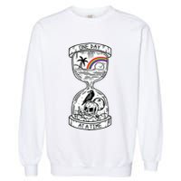 One Day At A Time Aa Na Recovery Sober Alcoholics Anonymous Meaningful Gift Garment-Dyed Sweatshirt