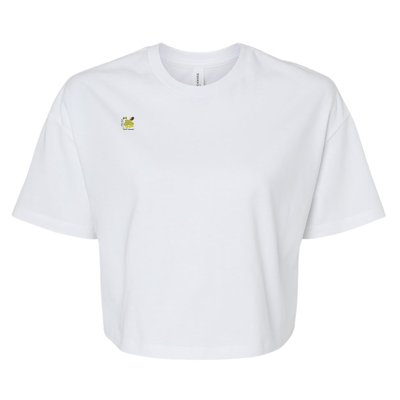 Oregon Duck Around And Find Out Bella+Canvas Jersey Crop Tee