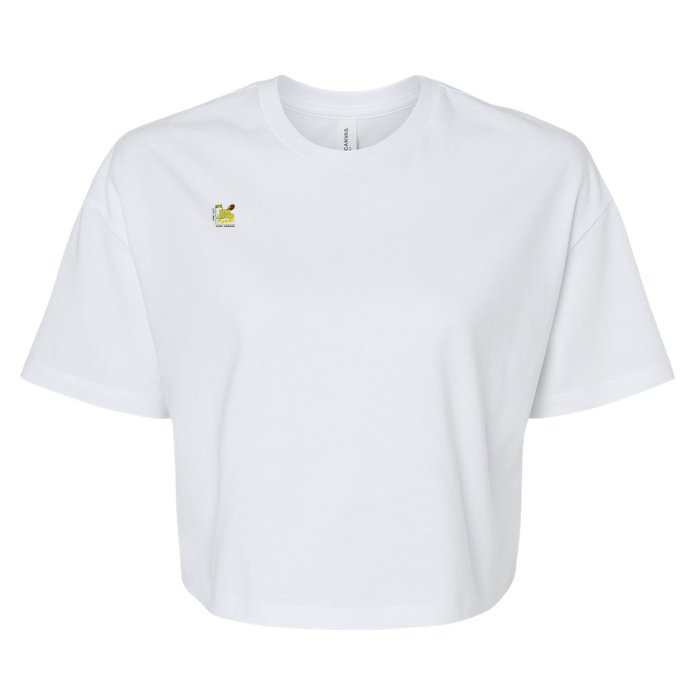 Oregon Duck Around And Find Out Bella+Canvas Jersey Crop Tee