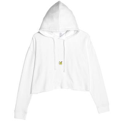 Oregon Duck Around And Find Out Crop Fleece Hoodie