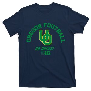 Oregon Duck.S Big 10 Football Logo T-Shirt