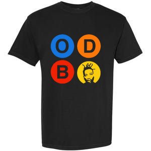 Ol Dirty Bastard Letters & Circles Garment-Dyed Heavyweight T-Shirt