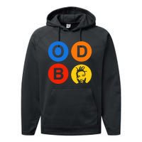 Ol Dirty Bastard Letters & Circles Performance Fleece Hoodie