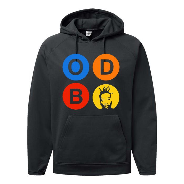 Ol Dirty Bastard Letters & Circles Performance Fleece Hoodie