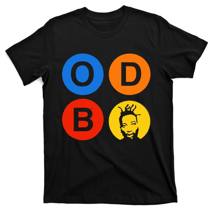 Ol Dirty Bastard Letters & Circles T-Shirt