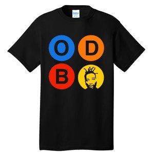 Ol Dirty Bastard Letters & Circles Tall T-Shirt