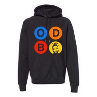 Ol Dirty Bastard Letters & Circles Premium Hoodie