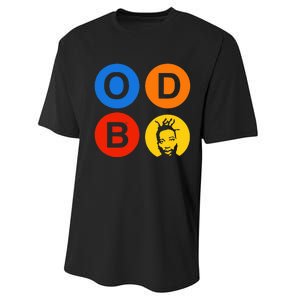 Ol Dirty Bastard Letters & Circles Performance Sprint T-Shirt