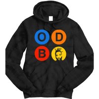 Ol Dirty Bastard Letters & Circles Tie Dye Hoodie