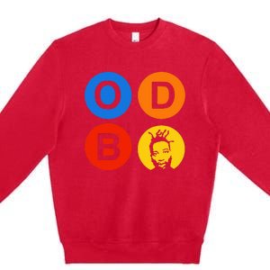 Ol Dirty Bastard Letters & Circles Premium Crewneck Sweatshirt