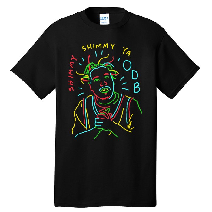 Ol Dirty Bastard Shimmy Shimmy Ya Doodle Tall T-Shirt