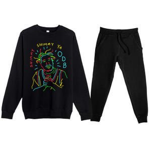 Ol Dirty Bastard Shimmy Shimmy Ya Doodle Premium Crewneck Sweatsuit Set