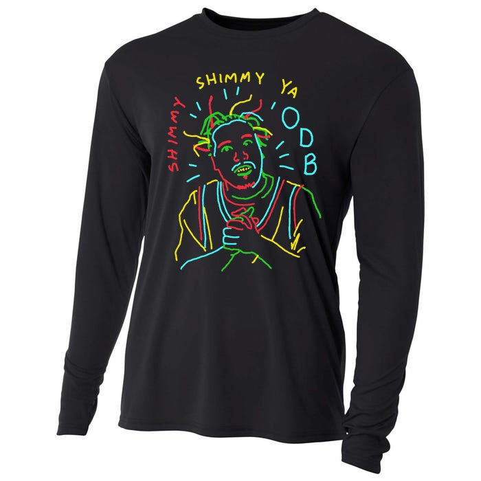 Ol Dirty Bastard Shimmy Shimmy Ya Doodle Cooling Performance Long Sleeve Crew