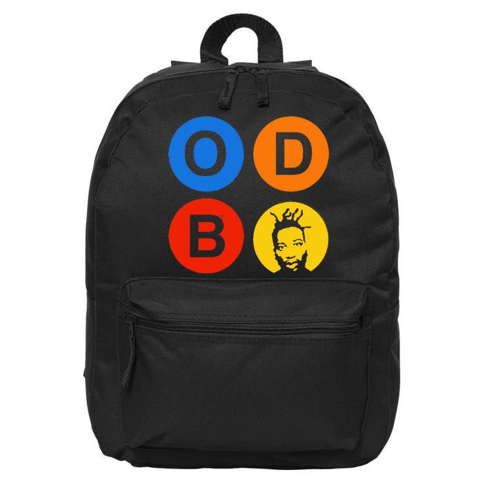 Ol Dirty Bastard Letters & Circles 16 in Basic Backpack