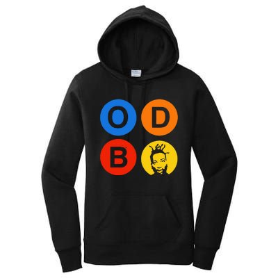 Ol Dirty Bastard Letters & Circles Women's Pullover Hoodie