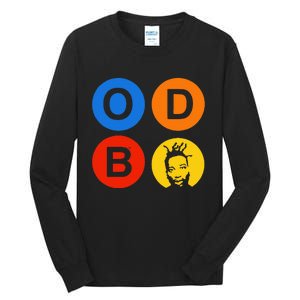 Ol Dirty Bastard Letters & Circles Tall Long Sleeve T-Shirt