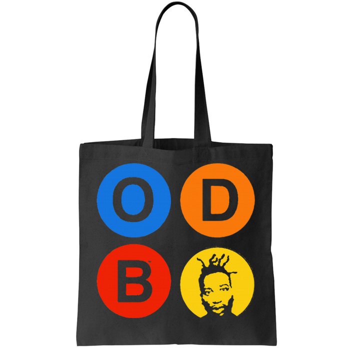 Ol Dirty Bastard Letters & Circles Tote Bag