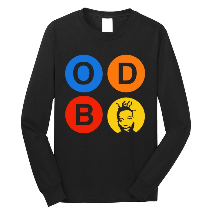 Ol Dirty Bastard Letters & Circles Long Sleeve Shirt