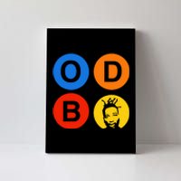 Ol Dirty Bastard Letters & Circles Canvas